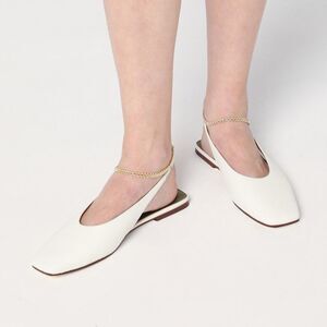 Maria Luca Ivory Augusta Slingback Women